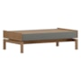 Mesa de Centro Barcelona 1 Gaveta Oak/Ferrolack - Finestra Móveis
