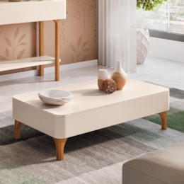 Mesa de Centro Liz Off White – HB Móveis