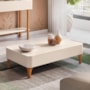 Mesa de Centro Liz Off White – HB Móveis