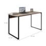 Mesa de Escritório Office Industrial 120 Carvalho Bruma - Martinucci 