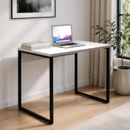 Mesa de Escritório Office Industrial 90 Nogal Málaga - Martinucci