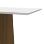 Mesa de Jantar Ana 160x90 Imbuia/Off White - New Ceval