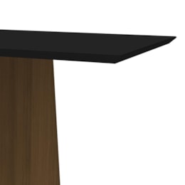 Mesa de Jantar Ana 160x90 Imbuia/Preto - New Ceval