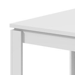Mesa de Jantar Athenas 120x80 Branco - Móveis Lopas 