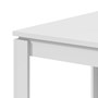 Mesa de Jantar Athenas 200x90 Branco - Móveis Lopas 