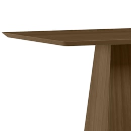 Mesa de Jantar Bárbara 135x90 Imbuia Tampo em MDF - New Ceval