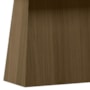 Mesa de Jantar Bárbara 180x90 Imbuia/Off White Tampo em MDF com Vidro - New Ceval