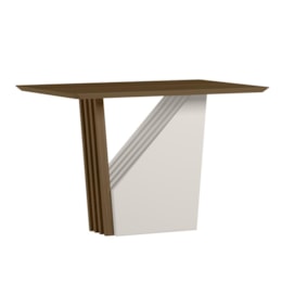 Mesa de Jantar Veneza 120x80 Imbuia Tampo em MDF - New Ceval