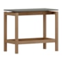 Mesa Lateral Barcelona Oak/Ferrolack - Finestra Móveis