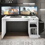 Mesa para Computador Desk Gamer DRX-3000 Branco - PR Móveis