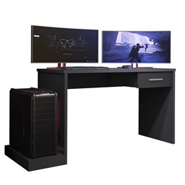 Mesa para Computador Desk Gamer DRX-9000 Preto Black - PR Móveis 