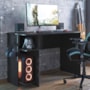 Mesa para Computador Gamer 3875 Preto Fosco - Qmovi