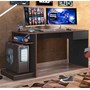 Mesa Para Computador Gamer Monster Preto Fosco/Vermelho - Mobler