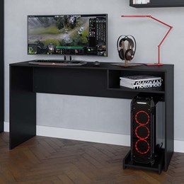 Mesa para Computador Gamer Pixel Preto - PR Móveis  