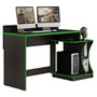 Mesa para Computador Gamer Preto/Verde - Valdemóveis