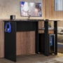 Mesa para Computador Gamer Slim Preto - Peternella Móveis