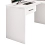 Mesa para Computador Gávea com Gaveta em L Branco - PR Móveis  