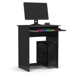 Mesa para Computador Pratica Preto – EJ Móveis