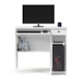 Mesa para Computador Viena 1 Gaveta Branco – EJ Móveis