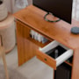 Mesa para Computador Viena 1 Gaveta Freijó – EJ Móveis