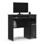 Mesa para Computador Viena 1 Gaveta Preto – EJ Móveis