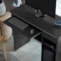 Mesa para Computador Viena 1 Gaveta Preto – EJ Móveis