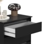 Mini Cômoda EJ 3 Gavetas Preto – EJ Móveis