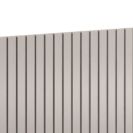 Módulo de Parede Ripado 93,3x109x4,9cm Cinza - Matic Móveis Módulo de Parede Ripado 93,3x109x4,9cm Cinza - Matic Móveis