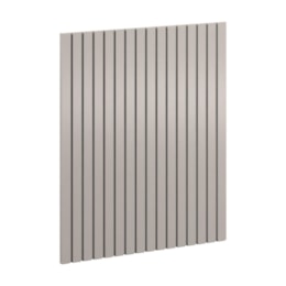 Módulo de Parede Ripado 93,3x109x4,9cm Cinza - Matic Móveis Módulo de Parede Ripado 93,3x109x4,9cm Cinza - Matic Móveis