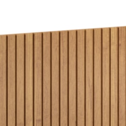 Módulo de Parede Ripado 93,3x109x4,9cm Freijó - Matic Móveis Módulo de Parede Ripado 93,3x109x4,9cm Freijó - Matic Móveis