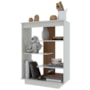 Multiuso Aparador 6210 3 Prateleiras Flex Off White/Freijó- Indékes