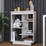 Multiuso Aparador 6210 3 Prateleiras Flex Off White - Indékes