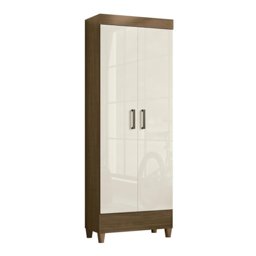 Multiuso Fit 2 Portas Jequitibá/Off White - Santos Andirá 