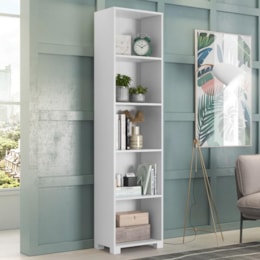 Organizador Multifuncional Antares 4 Prateleiras Branco - Peternella Móveis Organizador Multifuncional Antares 4 Prateleiras Branco - Peternella Móveis