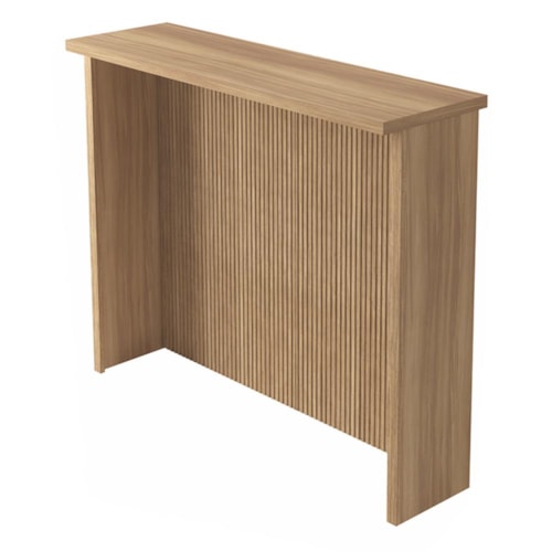 Painel Bancada Ilha Cozinha Marquesa Canelado 120cm Nature - Nesher