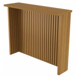 Painel Bancada Ilha Cozinha Princesa Ripado 120cm Freijó - Nesher