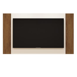 Painel Extensível Fresno Off White/Amêndoa para TV até 60” - Mobler