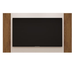 Painel Extensível Fresno Pérola Metalizado/Amêndoa para TV até 60” - Mobler