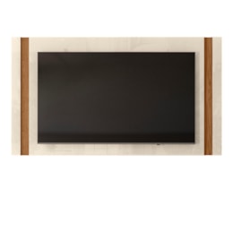 Painel Extensível Real Off White/Amêndoa para TV até 65” - Mobler