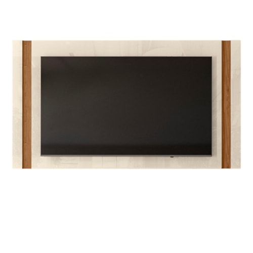Painel Extensível Real Off White/Amêndoa para TV até 65” - Mobler