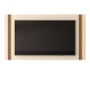 Painel Extensível Real Pérola Metalizado/Amêndoa para TV até 65” - Mobler