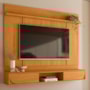 Painel Home Suspenso Aura Cinamomo para TV até 65” - Madetec