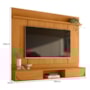 Painel Home Suspenso Aura Cinamomo para TV até 65” - Madetec