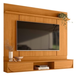 Painel Home Suspenso Aura Cinamomo para TV até 65” - Madetec