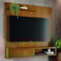 Painel Home Suspenso Aurora Cumaru para TV até 65” - Madetec