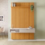 Painel Home Suspenso Ripado You Bless 1.3 Cinamomo/Off White - HB Móveis
