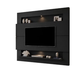 Painel Home Suspenso Riviera para TV até 60” Preto - Móveis Luapa 