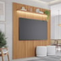 Painel Maragogi 1.8 Nature com LED para TV até 65” - Permóbili