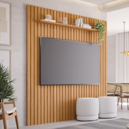 Painel Maragogi 1.8 Nature para TV até 65” - Permóbili