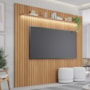 Painel Maragogi 2.3 Nature com LED para TV até 84” - Permóbili